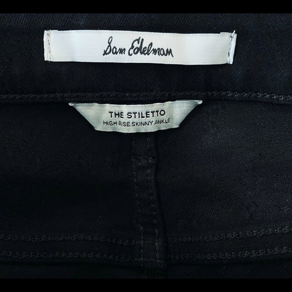 Sam Edelman Stiletto High Rise Skinny Ankle Jeans - Picture 4 of 8